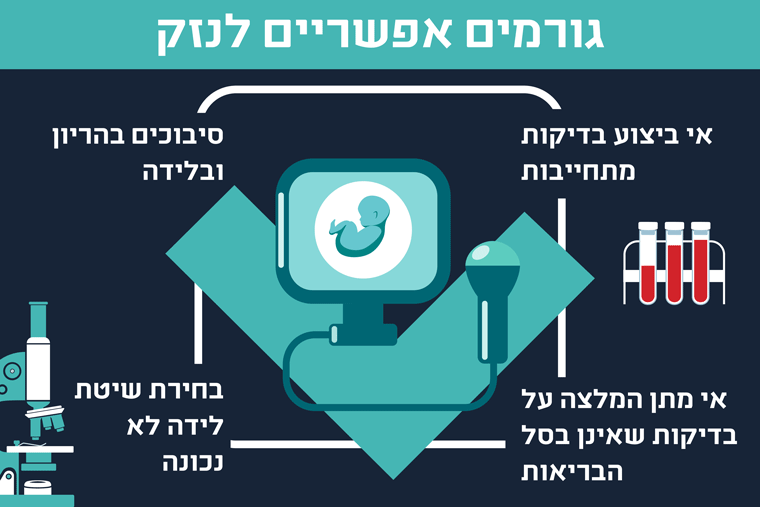 גורמים לנזק