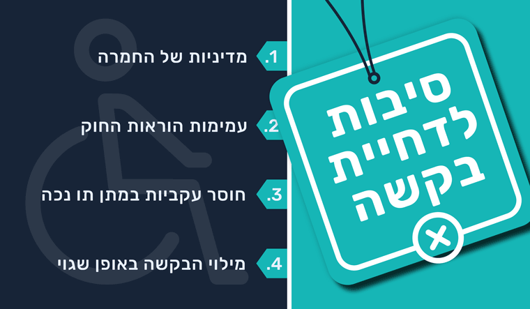 סיבות דחייה